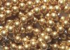 25 8mm Bright Gold Swarovski Pearls